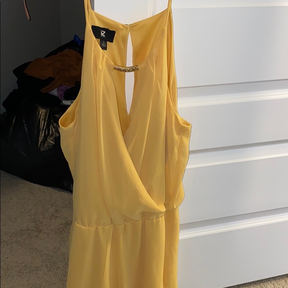 Mustard color romper